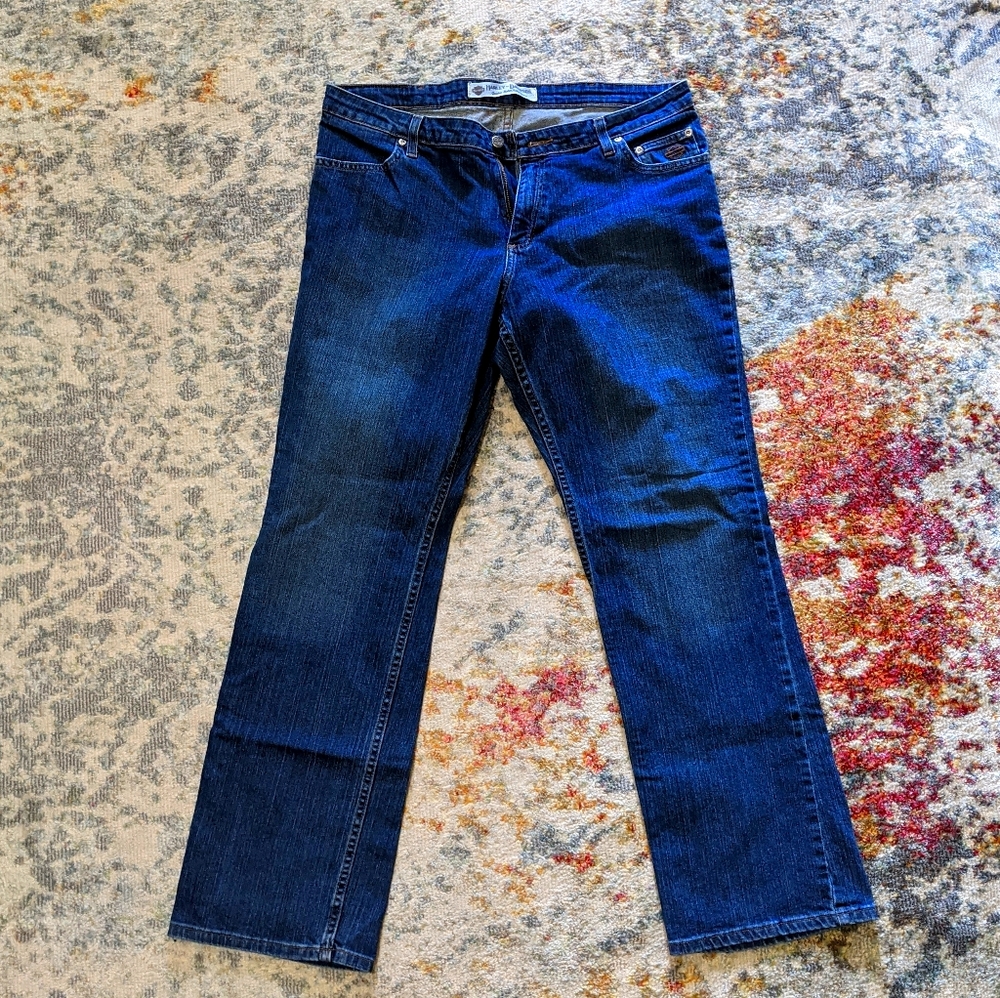 Harley Davidson Denim Jeans 16 Reg